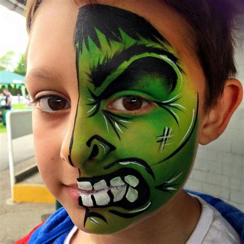 hulk face paint